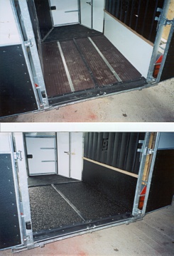 Speedliner  Horse Trailer. Before & After